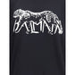 Balmain Leopard Print High-neck Sweatshirt