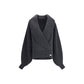 Balmain Oversized wrap-effect Sweater