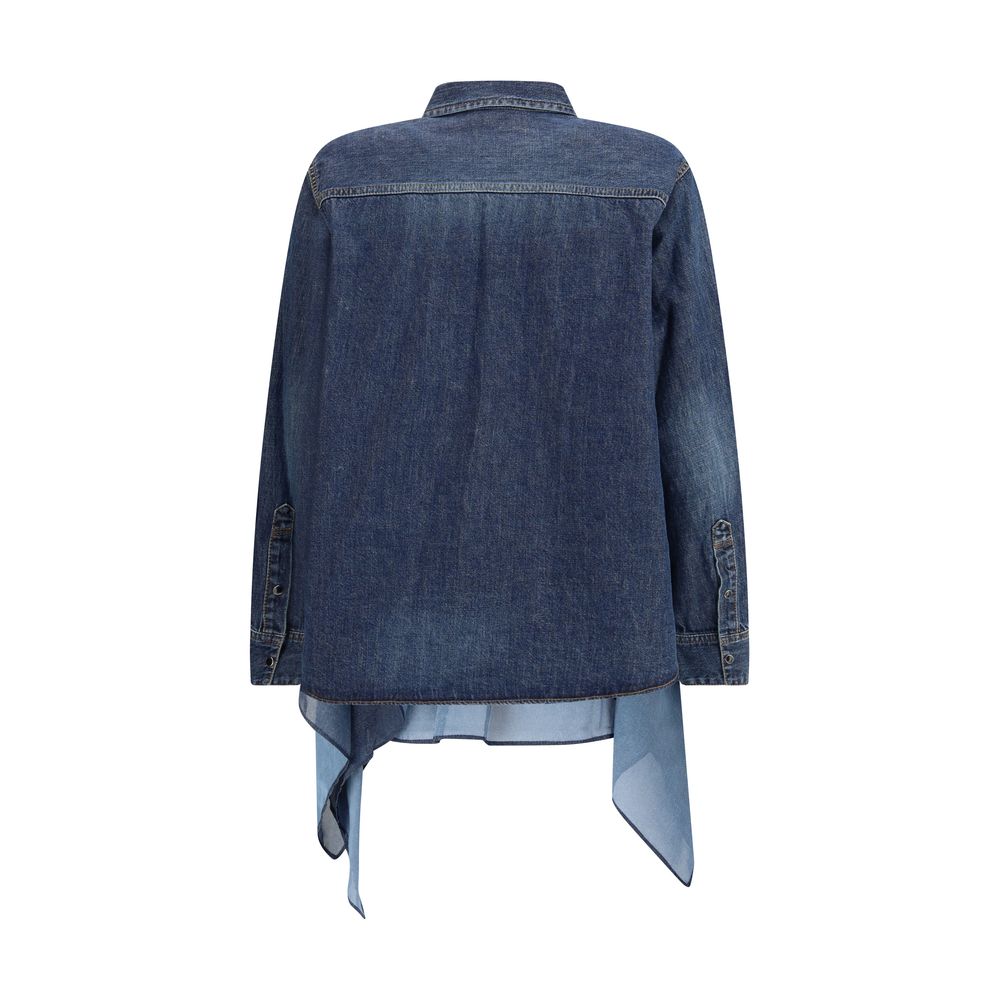 Sacai Blue Denim Shirt