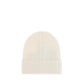 Moncler Grenoble Cream Fleece Wool Beanie